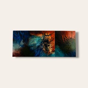 Roots of Time - original painting by Palwasha