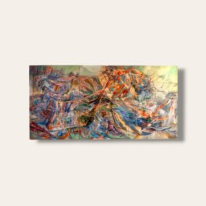 Echoes of Forgotten - original painting by Palwasha